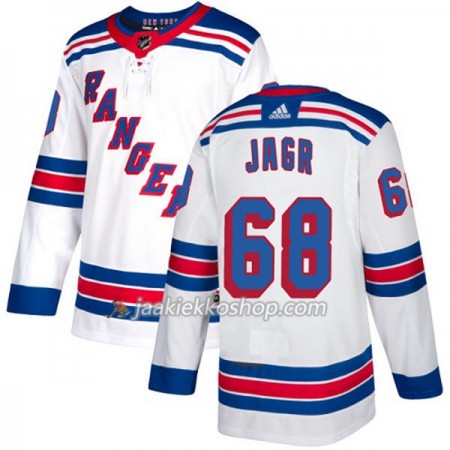 Miehille NHL New York Rangers Pelipaita Jaromir Jagr 68 Adidas 2017-2018 Valkoinen Authentic